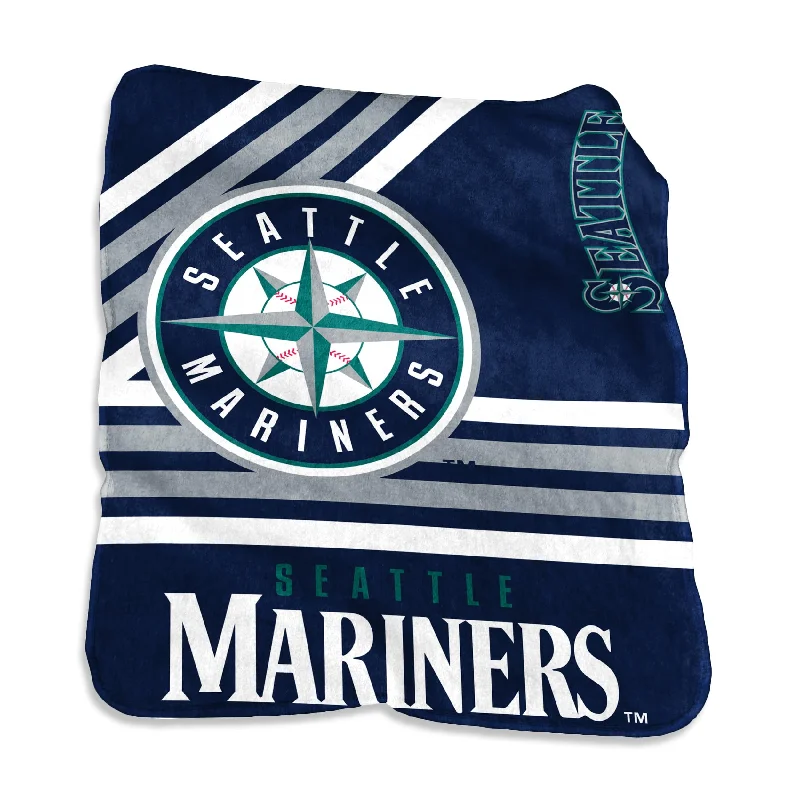 Luxury Team Home Textiles for Dedicated Supporters-Seattle Mariners Raschel Throw