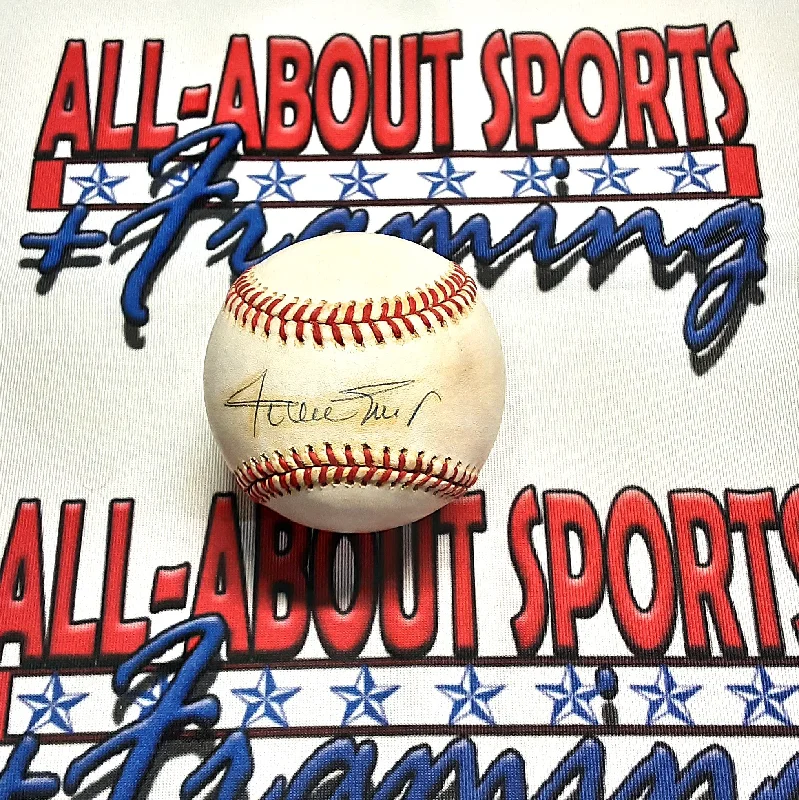 Baseball for All-Weather Use with Resistant Construction-Willy Mays Authentic Signed Baseball Autographed JSA LOA