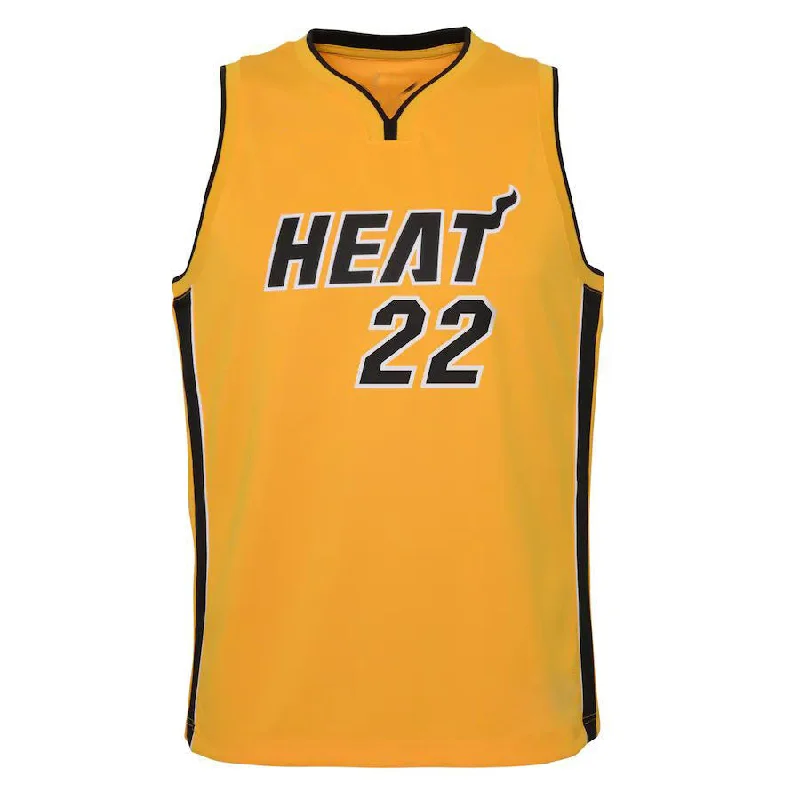 Classic Basketball Jersey for Traditional Style-M.Heat #22 Jimmy Butler 2020-21 Swingman Player Jersey Trophy Gold Earned Edition Stitched American Basketball Jersey