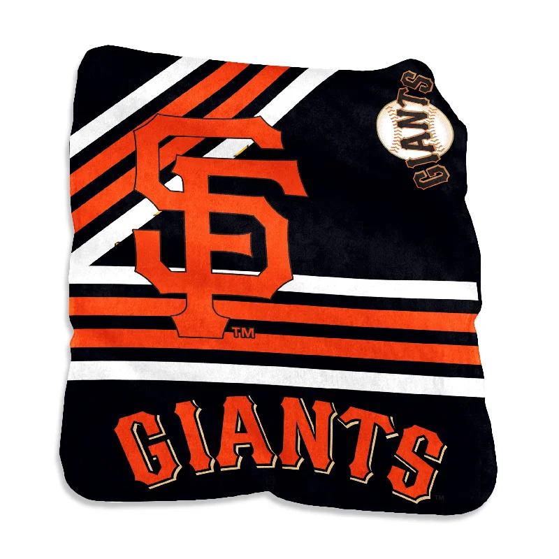 High-Quality Team Home Textiles for Bedroom Comfort-SF Giants Raschel Throw