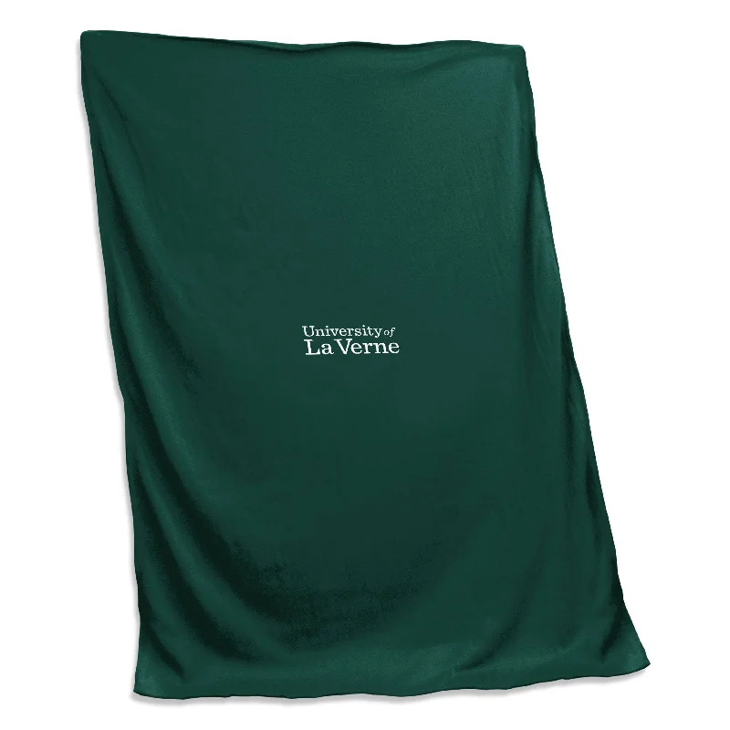 High-Quality Team Home Textiles for Team-Themed Living Rooms-La Verne Screened Sweatshirt Blanket