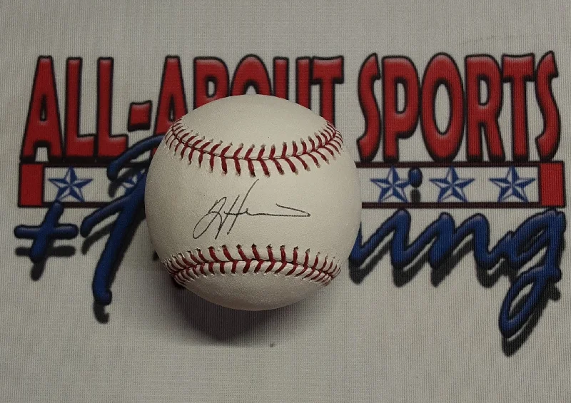 Baseball for Strong Hitters with Reinforced Stitching-Tim Hudson Authentic Signed Baseball Autographed JSA-