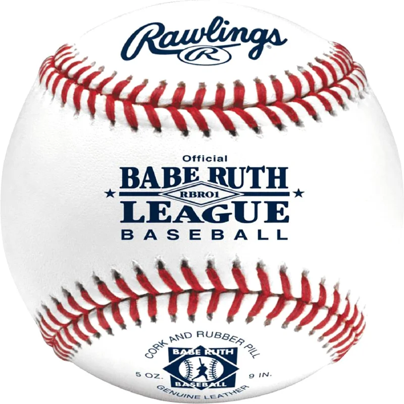 Baseball for Heavy Hits and Long Drives-Rawlings RBRO1 Babe Ruth Competition Grade Baseball