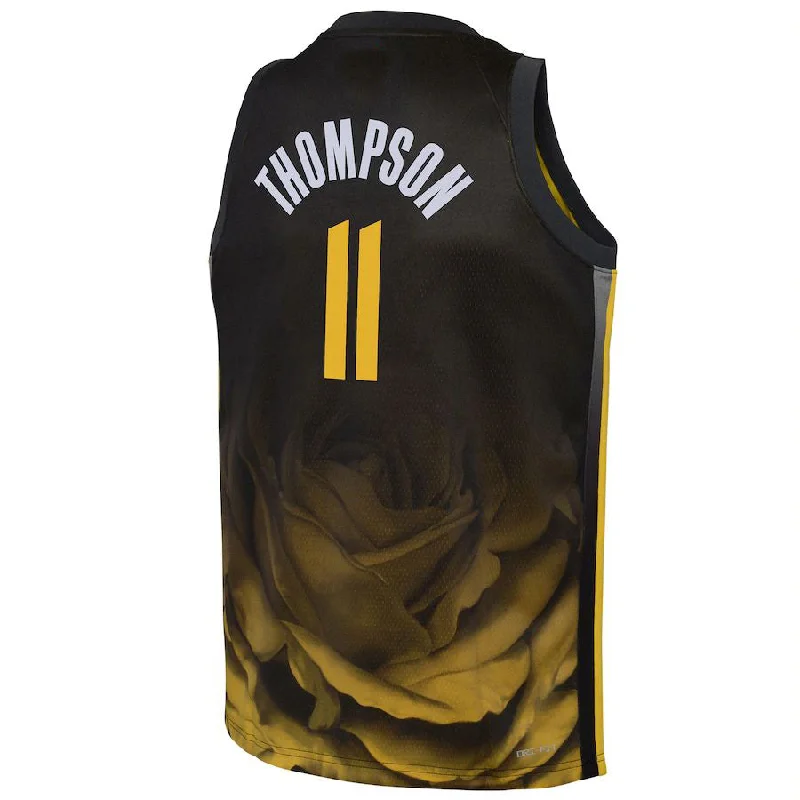 Basketball Jersey with Custom Logo for Teams-G.State Warriors #11 Klay Thompson 2022-23 Swingman Jersey City Edition Black Stitched American Basketball Jersey