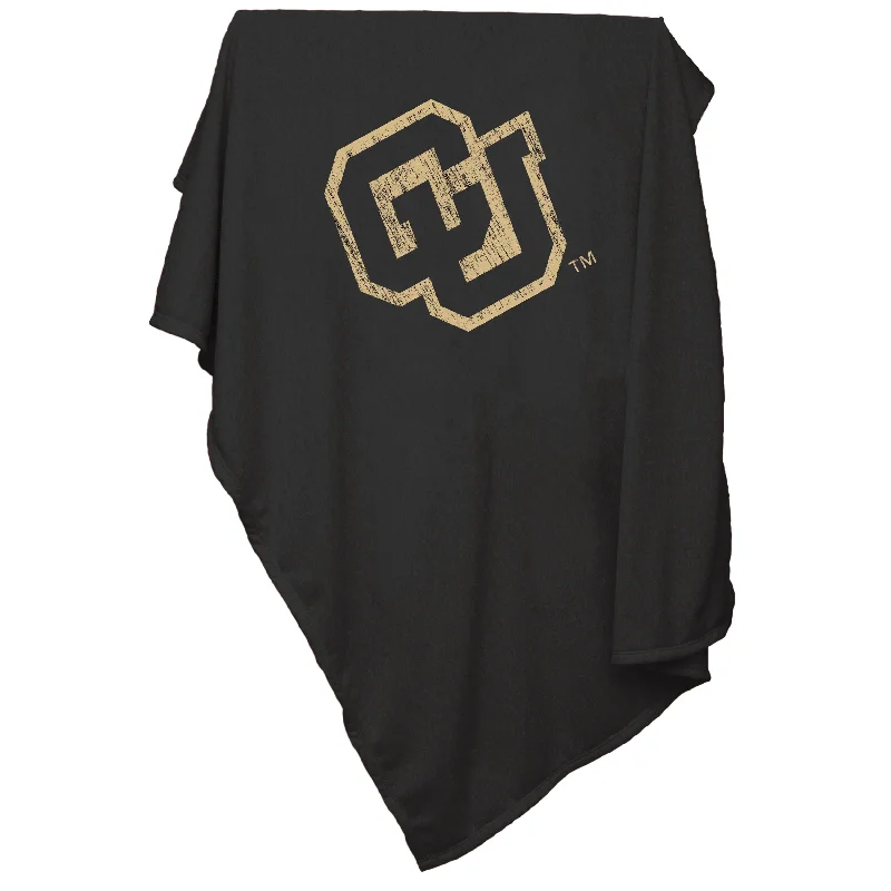 High-Quality Team Home Textiles for Maximum Durability and Comfort-Colorado Sweatshirt Blanket (Screened)