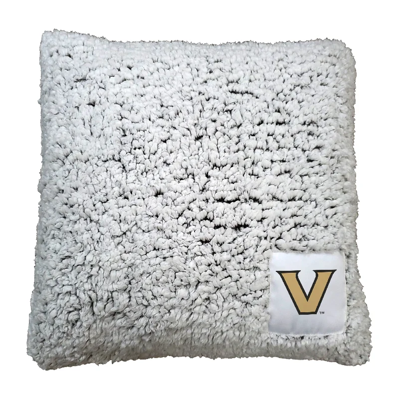 High-Performance Team Home Textiles for Enthusiastic Supporters-Vanderbilt Frosty Throw Pillow