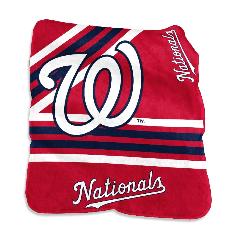 Team Home Textiles with Practical and Stylish Storage Solutions-Washington Nationals Raschel Throw