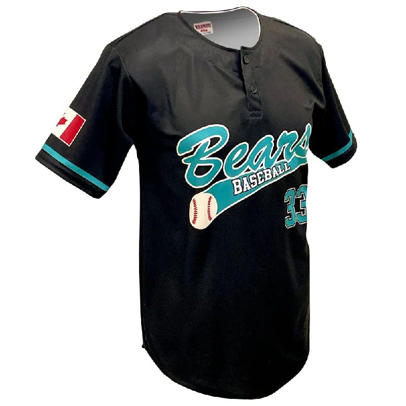 Colorful Baseball Jersey for Fun Outfits-SBL 1040 - 2-Button Baseball Jersey