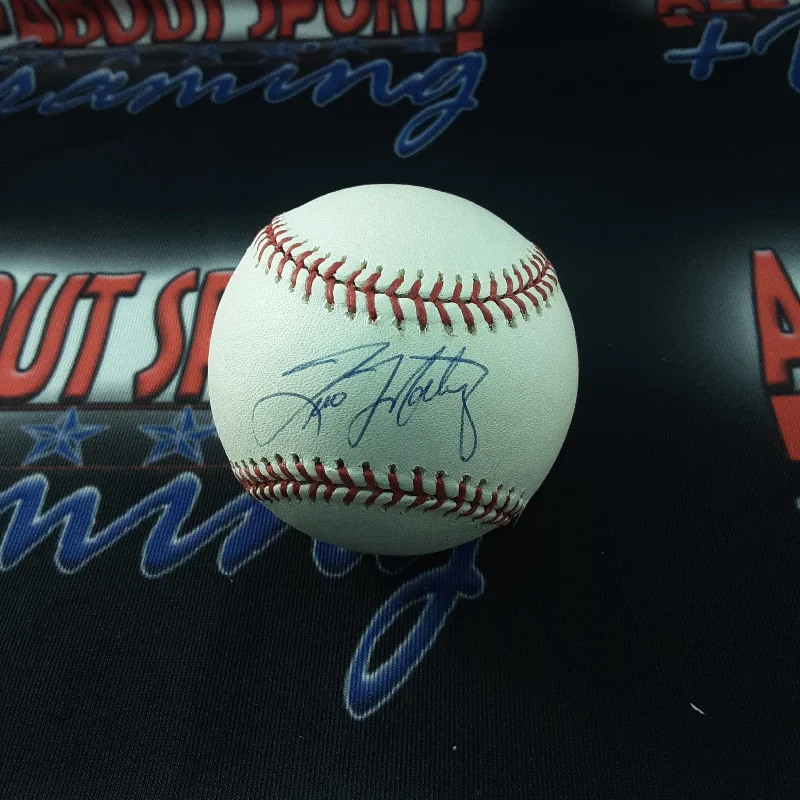 Baseball with Durable Stitching for Consistent Performance-Tino Martinez Authentic Signed Baseball Autographed JSA-