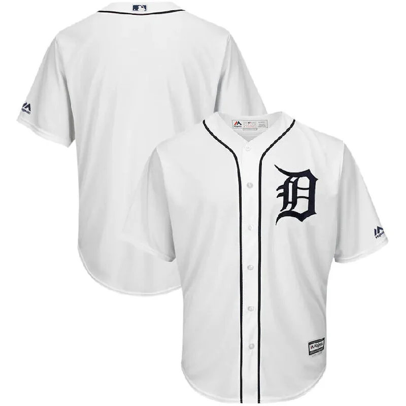 Team Spirit Baseball Jersey for Fans and Players-Detroit Tigers Majestic Cool Base XL Baseball Jersey