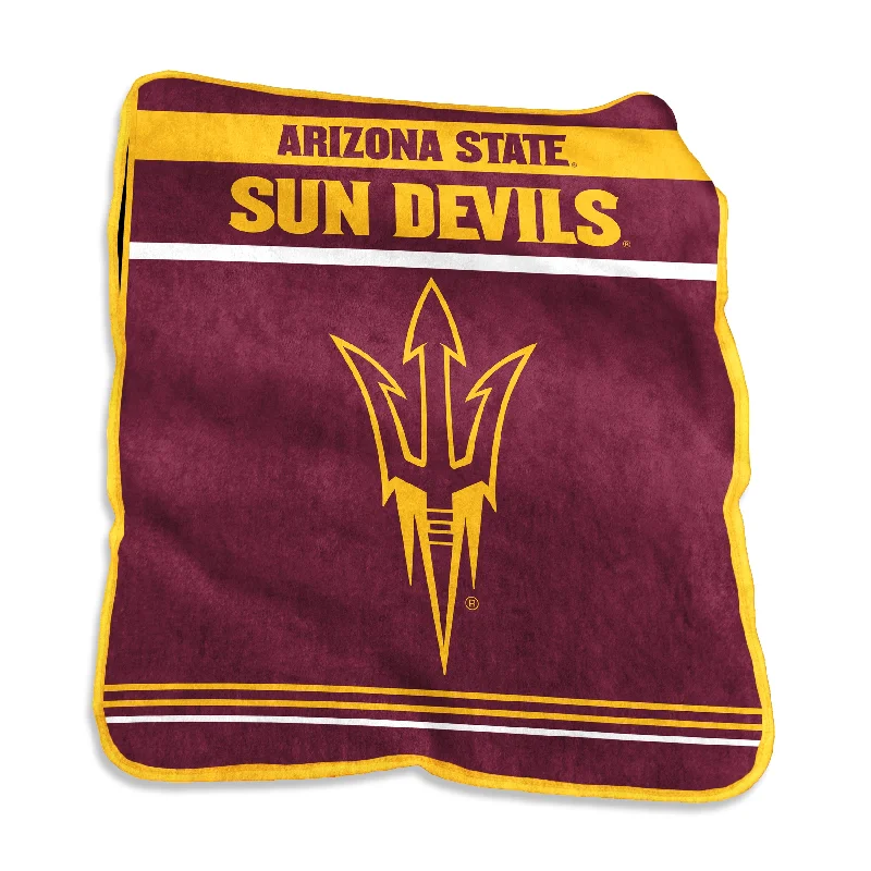 Soft and Cozy Team Home Textiles for Cold Game Days-Arizona State Gameday Raschel Throw