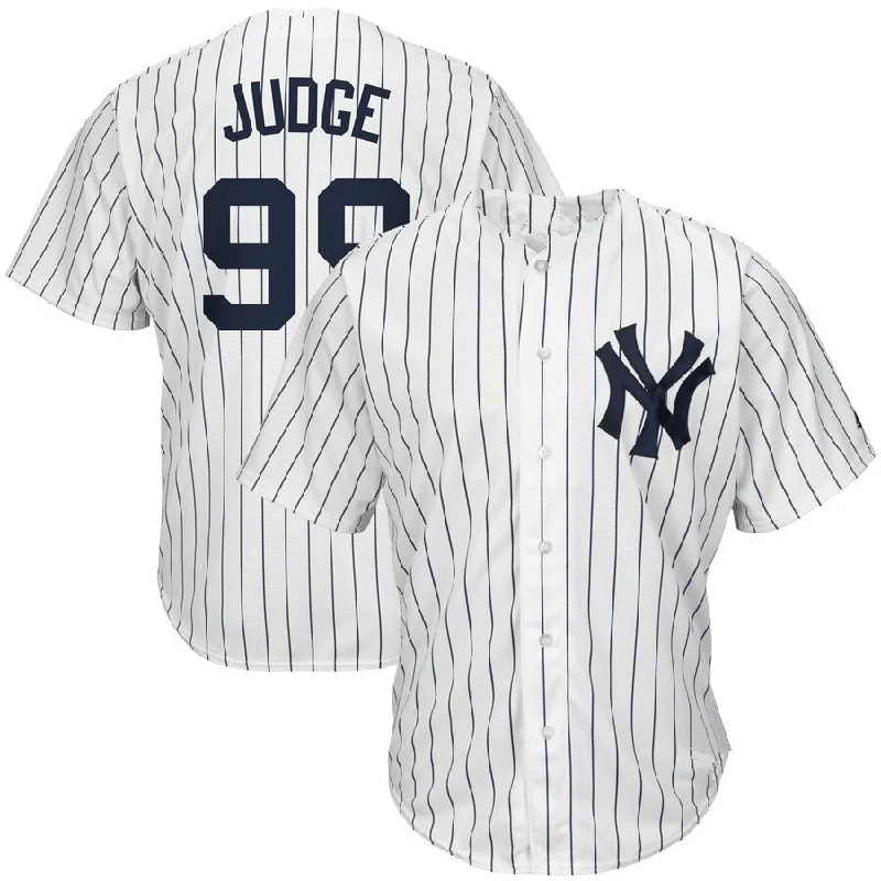 Custom Baseball Jersey for Team Players-Judge #99 Stripes Retro Baseball Jersey Stitched 90s Clothing Shirt for Party