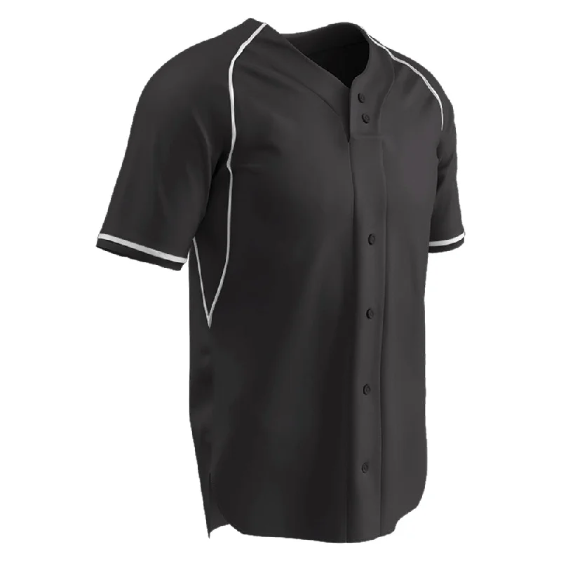 Premium Baseball Jersey for Competitive Play-Cycle DRI-GEAR® 2 Button Faux Baseball Jersey