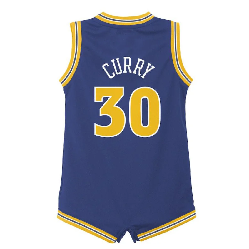 Basketball Jersey with Team Logo for Fans-G.State Warriors #30 Stephen Curry Infant 2022-23 Swingman Jersey Royal Classic Edition Stitched American Basketball Jersey