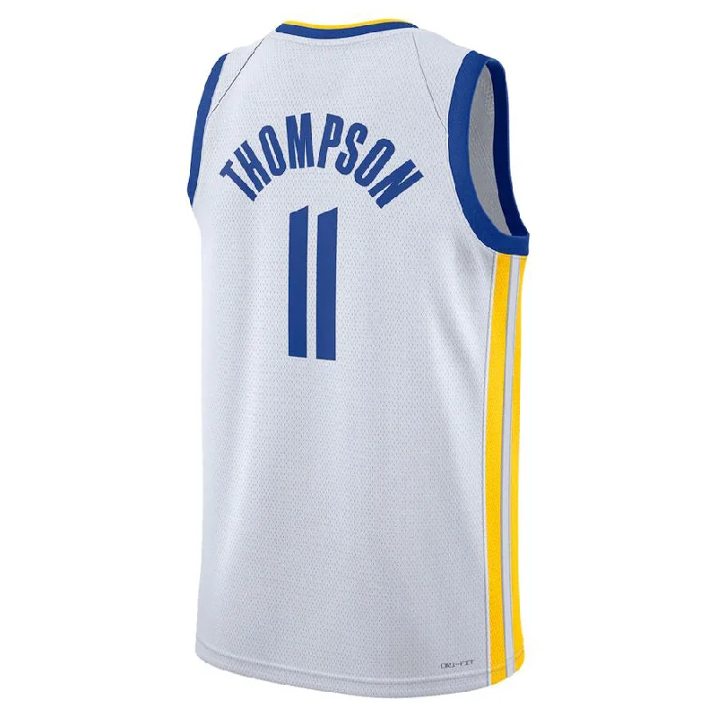 Sports Basketball Jersey for Intense Workouts-G.State Warriors #11 Klay Thompson Unisex 2022-23 Swingman Jersey Association Edition  White Stitched American Basketball Jersey