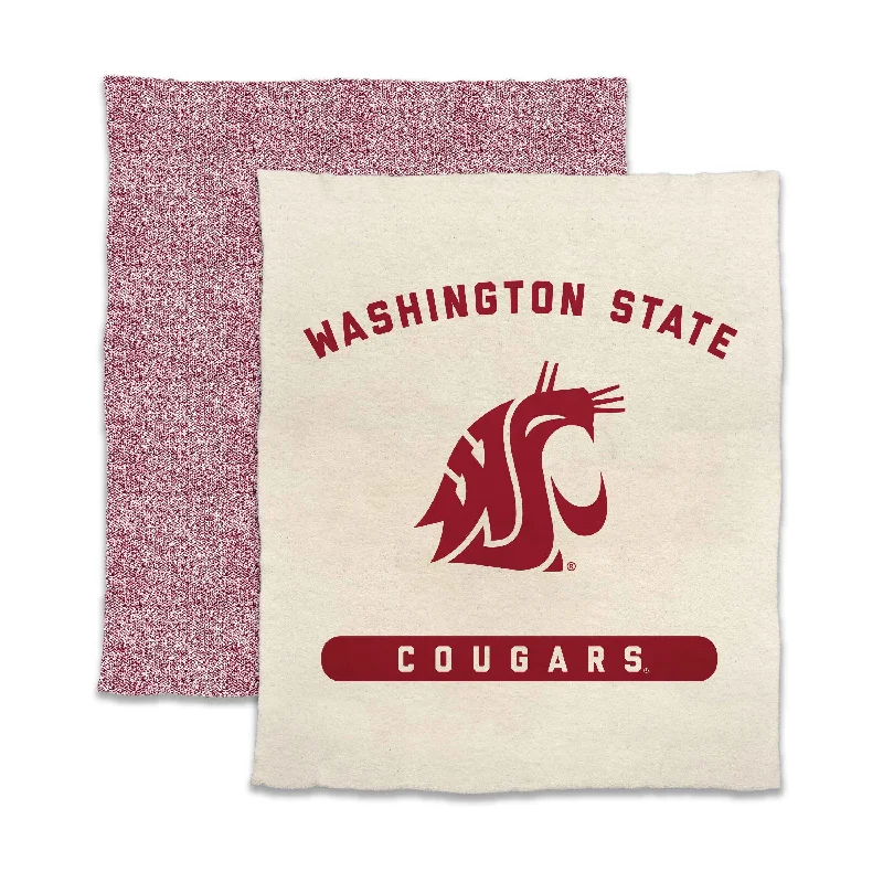 Officially Licensed Team Home Textiles for Authentic Fan Feel-Washington State Luxe Prime Dreams Throw