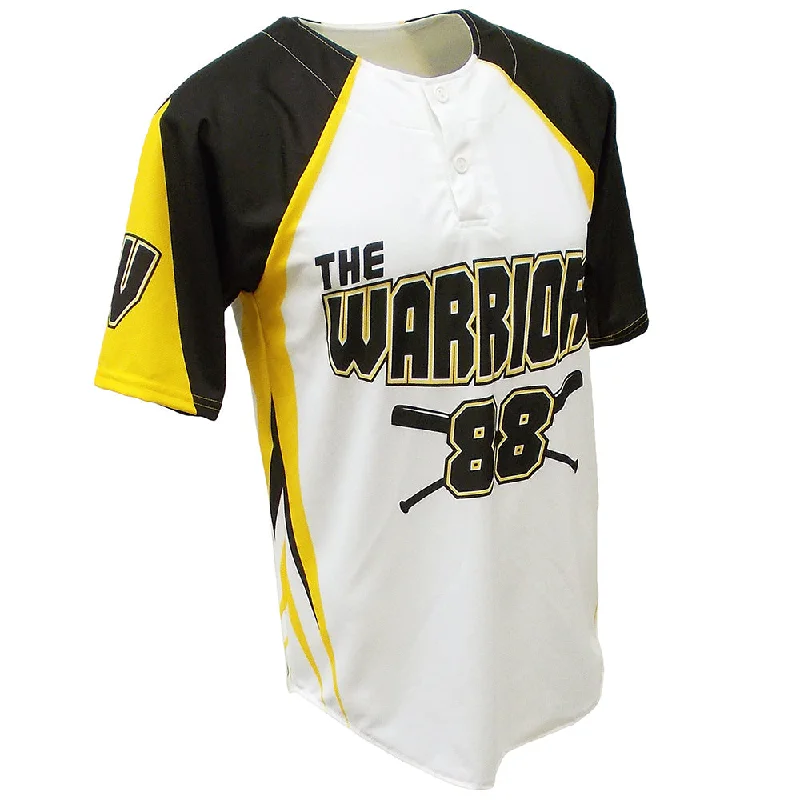 Baseball Jersey with Personalized Name and Number-SBL 1009 - 2-Button Baseball Jersey