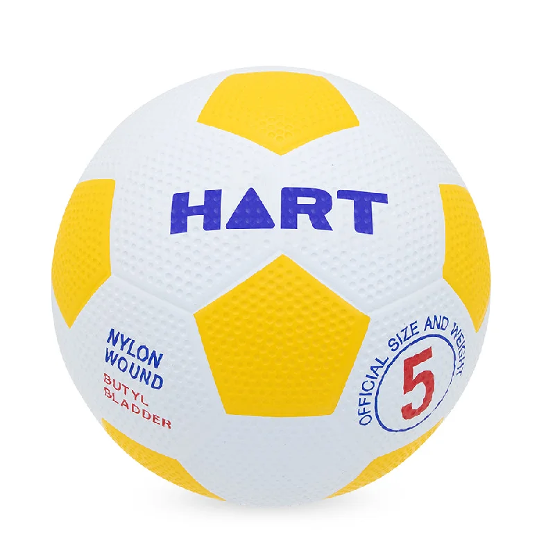 Football with Advanced Padding for Impact Protection-HART Rubber Soccer Ball