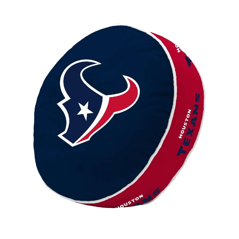 Team Home Textiles for College Sports Fans and Alumni-Houston Texans Puff Pillow