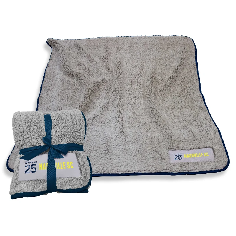 Ultra-Comfortable Team Home Textiles for Family Couches and Lounging-Nashville SC Walker Zimmerman Color Frosty Fleece