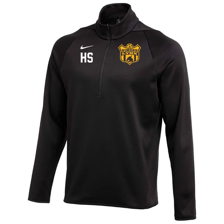 Breathable Football Jersey for Active Play-Dimond HS 1/4-Zip Top [Men's]