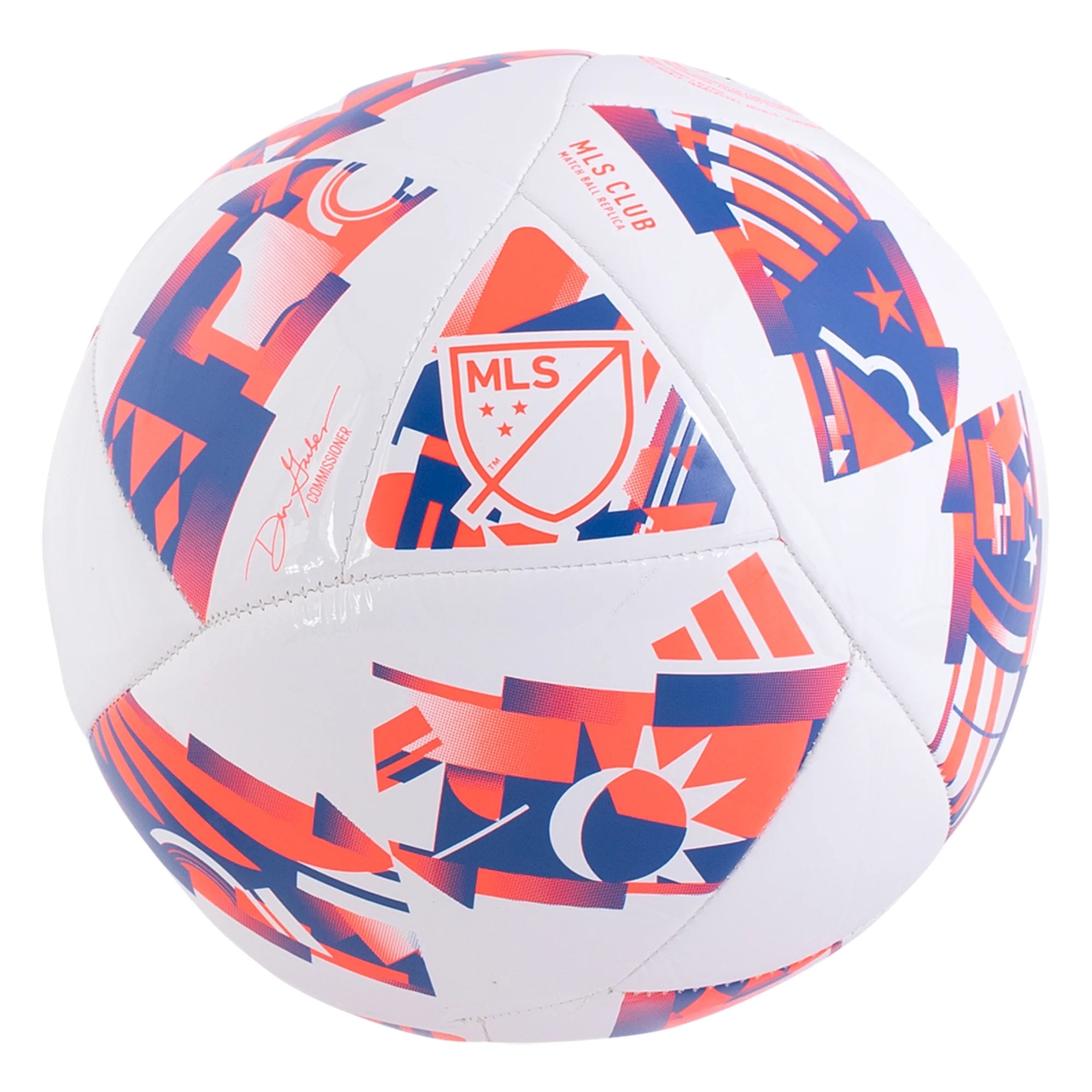 Football with Anti-Slip Cover for Better Control-FA Euro New York adidas MLS Club Soccer Ball