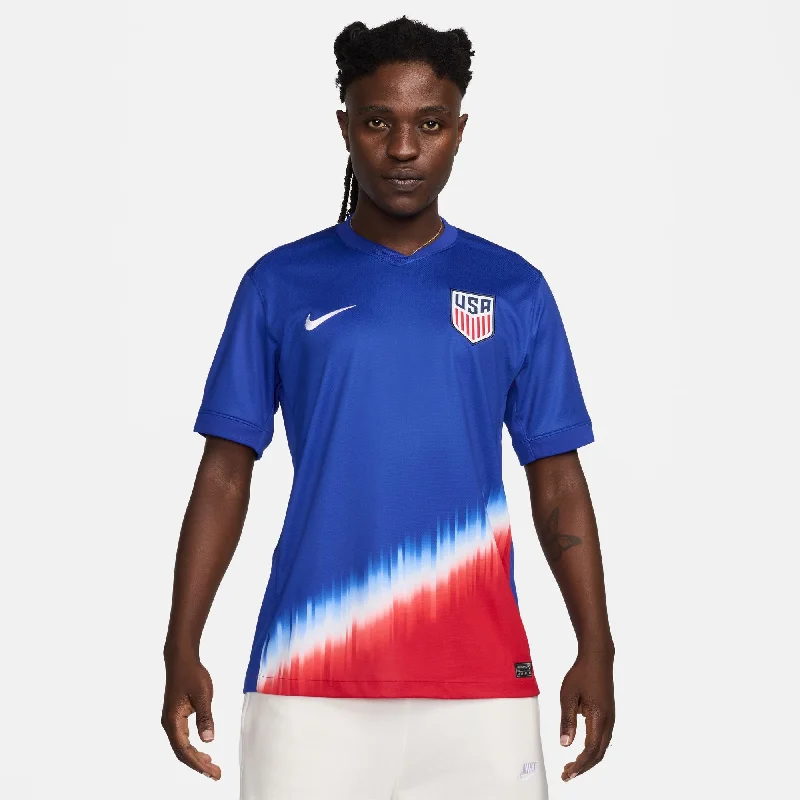 Breathable Football Jersey for Hot Weather-Men's USMNT 2024 Stadium Away Kit