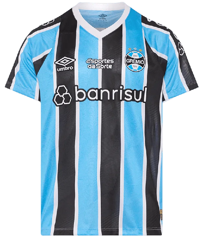 Comfortable Football Jersey for Kids’ Leagues-Gremio FC 24/25 Home Jersey (1225610GREMIO)