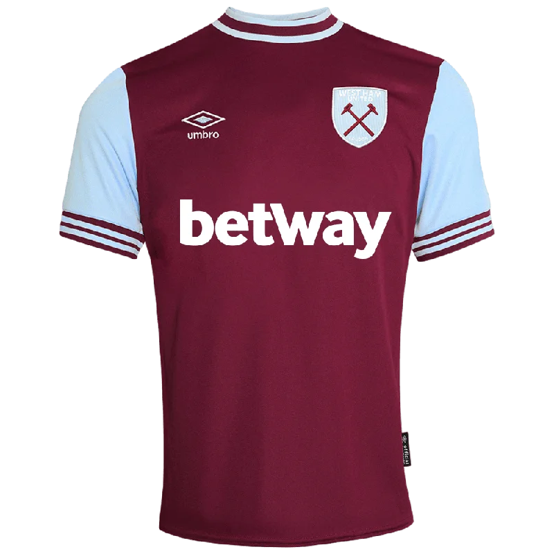 Custom Football Jersey for Team Players-West Ham FC 24/25 Home Jersey (99699UFRO)