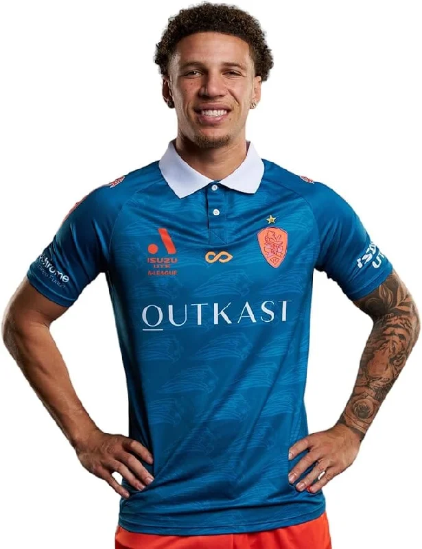 Premium Football Jersey with Stretch Technology-Brisbane Roar 24/25 Third Jersey (BRISBANEROARTHIRD)