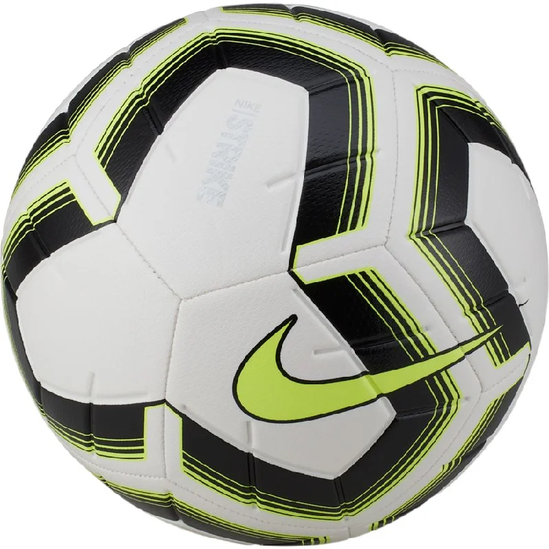 Football for Quarterbacks with Soft Grip for Comfort-Nike Strike Team Soccer Ball - White/Volt/Black