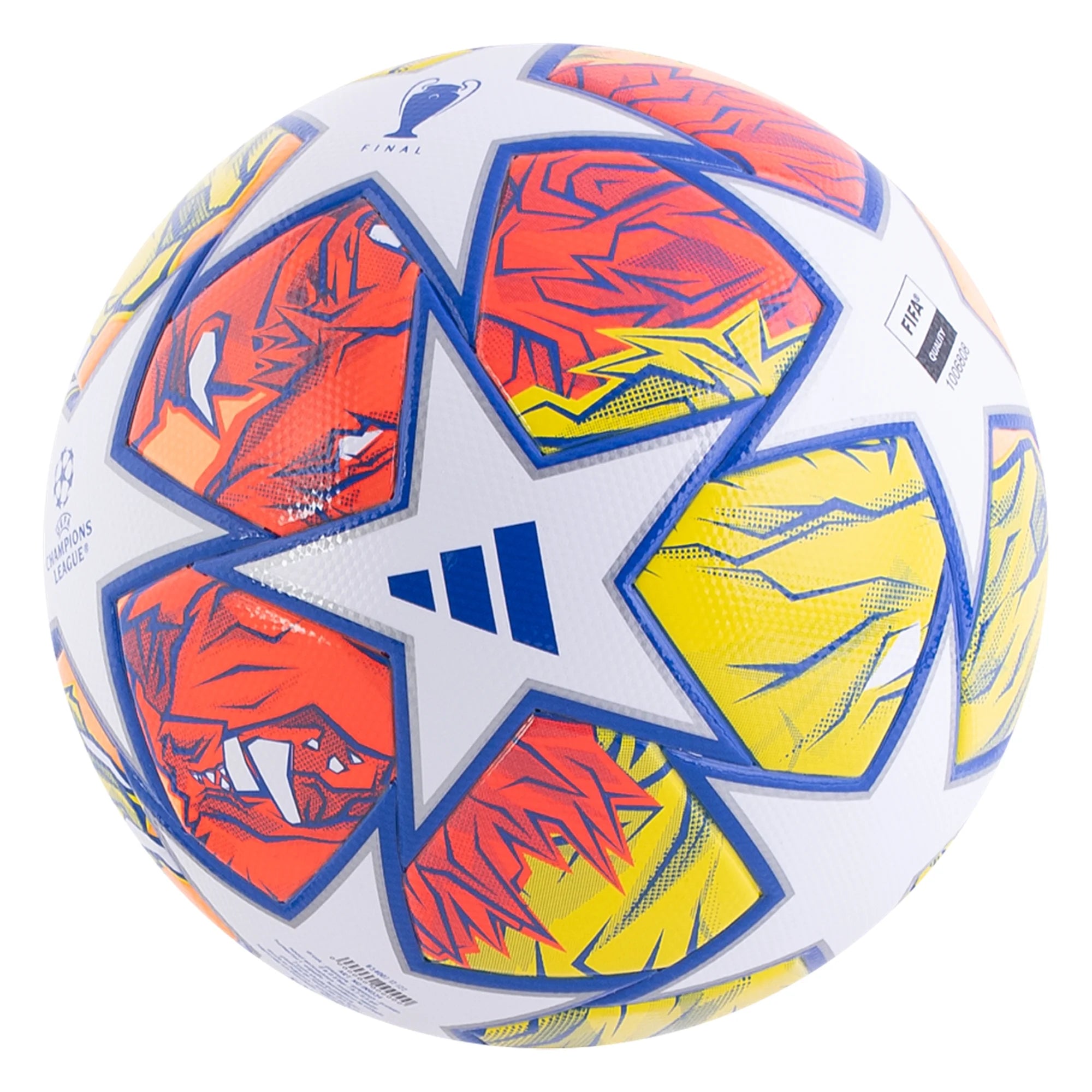 Football with Strong Construction for High Impact-adidas UEFA Champions League 2024 "PRO" Soccer Ball