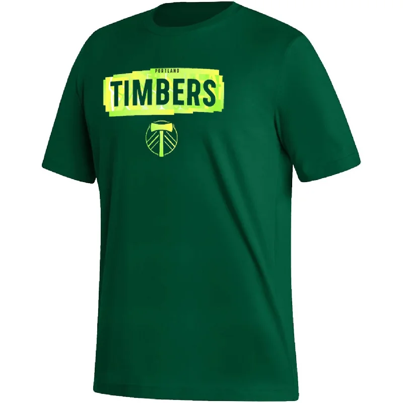 Football Jersey for Streetwear and Casual Looks-Portland Timbers Banner Tee [Green]