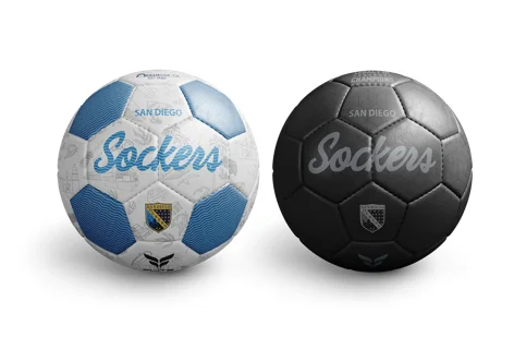 Football for Running Back Practice with Good Balance-SD SOCKERS MINI SOCCER BALL