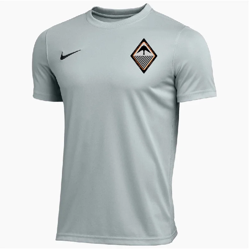 Football Jersey with Number and Name for Customization-Bridge City Grey Jersey [Youth]